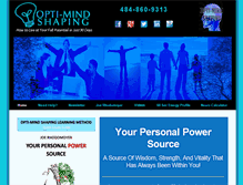 Tablet Screenshot of optimindshaping.com
